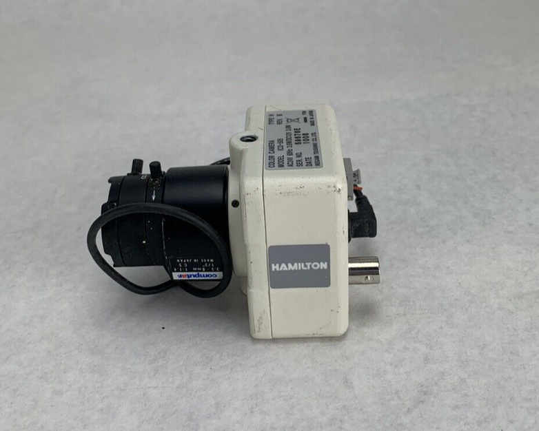 Hamilton ICD-505 Color Camera 1/3" 3.5-8mm Lens For Parts or Repair