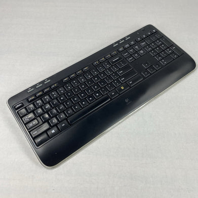 Logitech K520 Y-R0012 Wireless Keyboard No USB Dongle Power Tested - Lot of 4