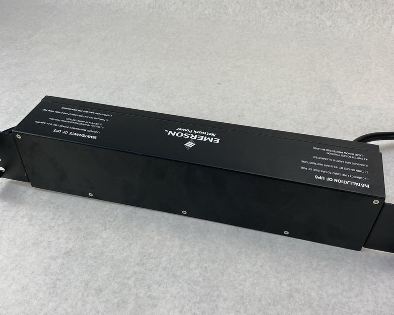Emerson MP2-120C Liebert MicroPOD AC Power System 120V 16A - Two Straight 5-20P