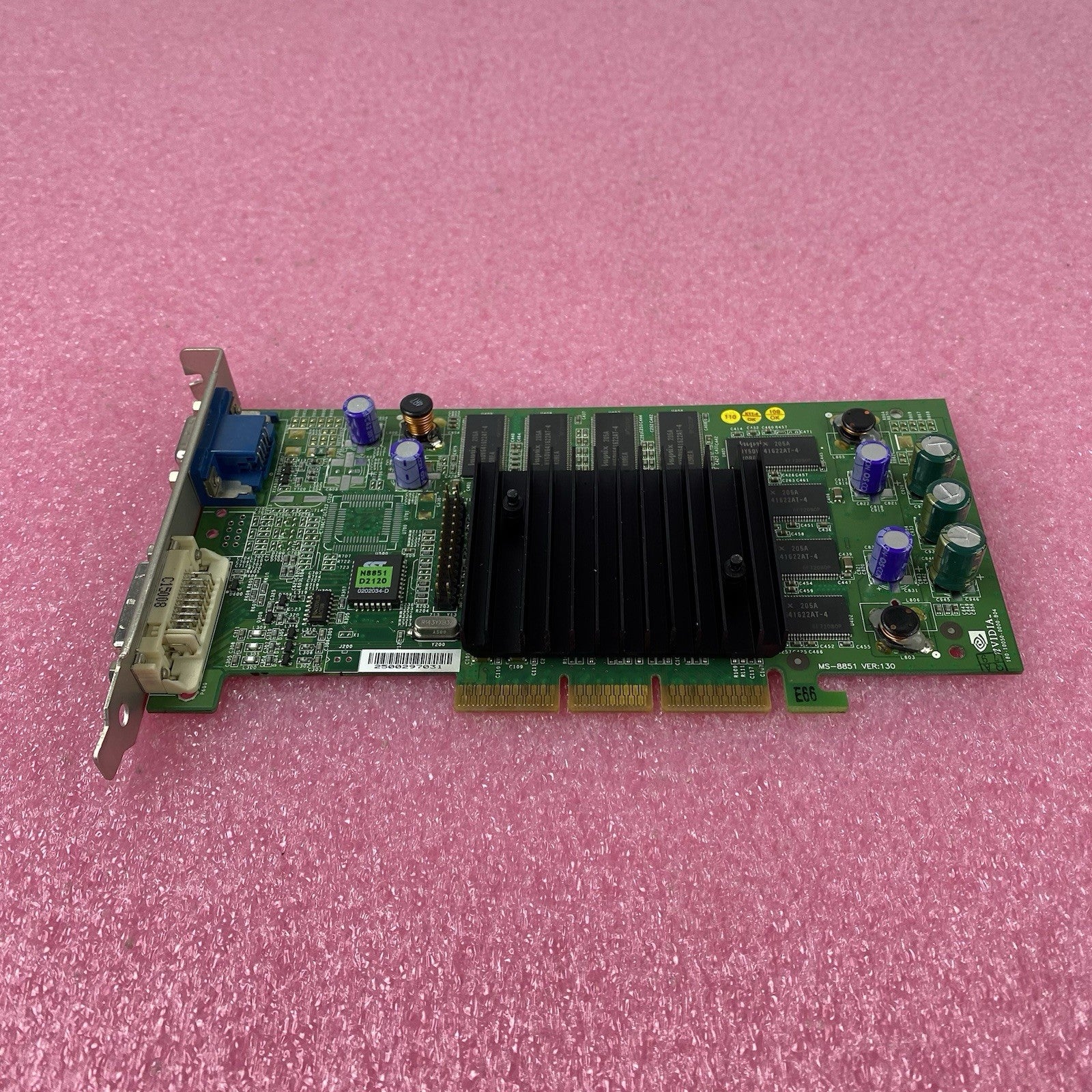 NVIDIA DP/N TW-04N857-69700-25G-3562 64MB APG Video Card Tested