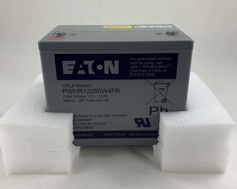 Eaton PWHR12280W4FR VRLA Replacement Battery Old Stock Box Opened