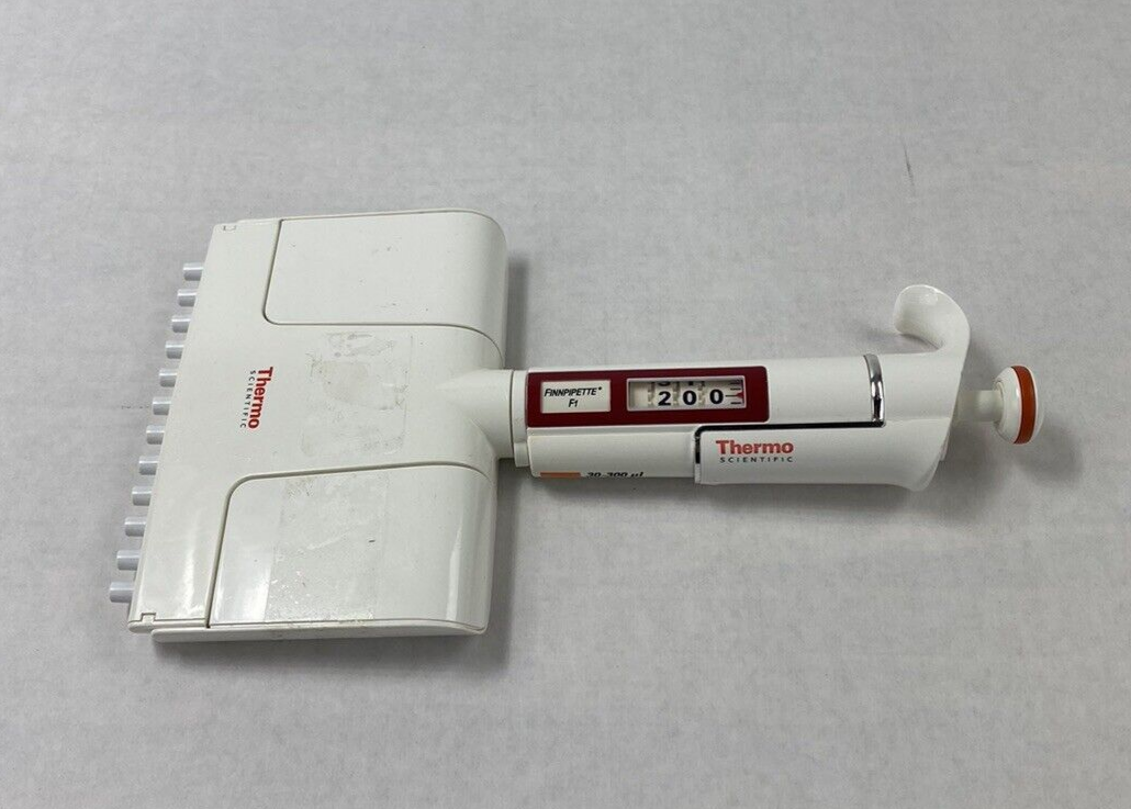 Thermo Finnpipette F1 30-300uL 12 Channel Multichannel Pipette