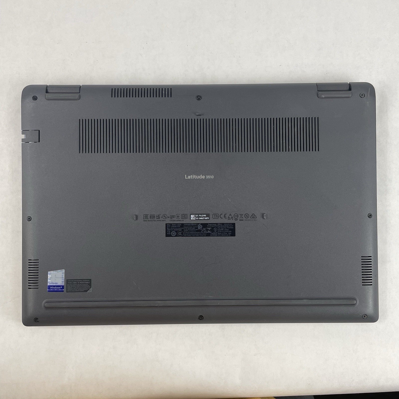 Dell Latitude 3510 15.6" i7-10510U 1.80 GHz 8 GB RAM No SSD/OS/AC/Batt13