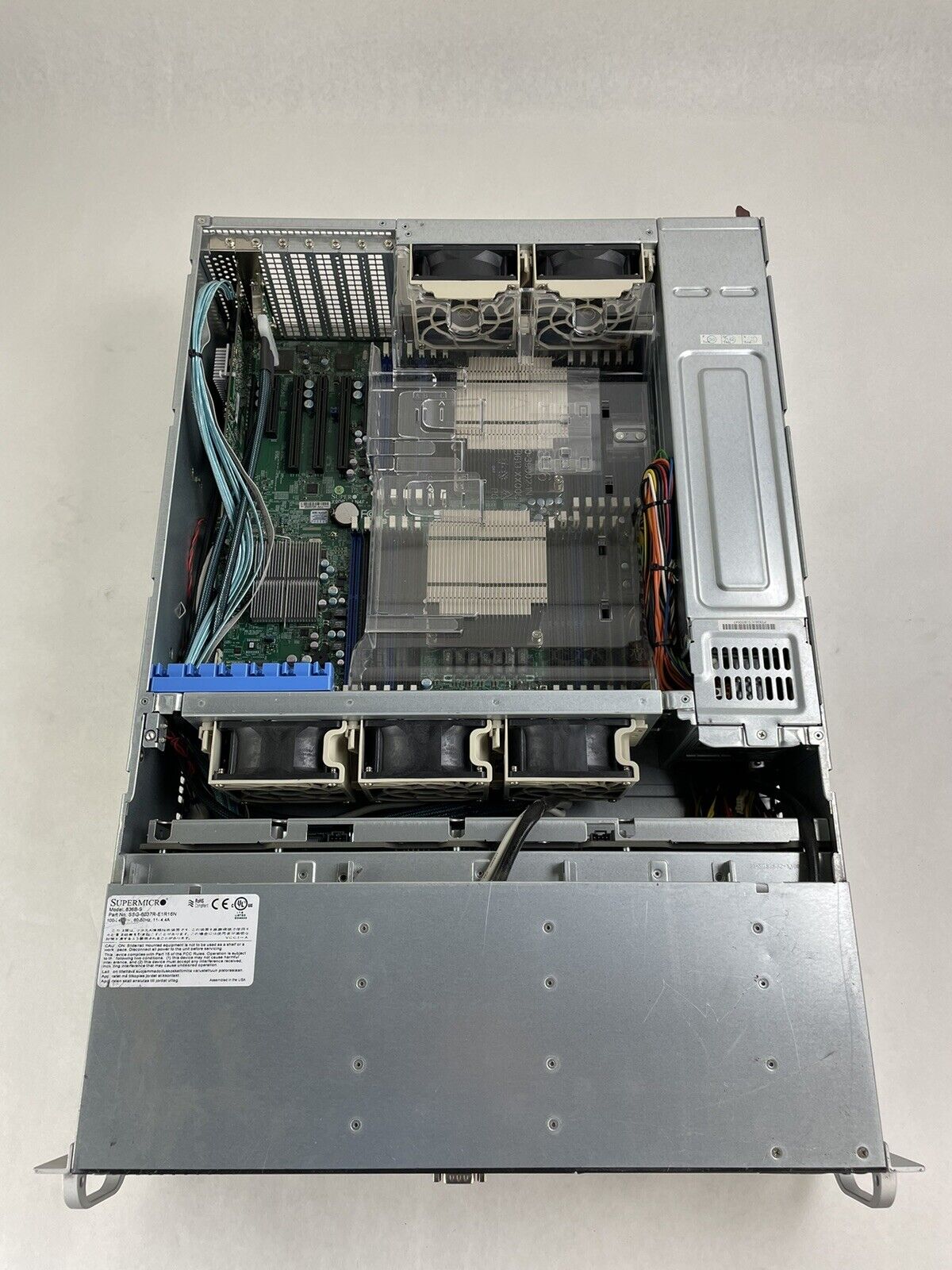 SuperMicro 836B-9 X9dri-ln4f Server Intel Xeon E5-2620 2GHz 16GB RAM No HDD/OS