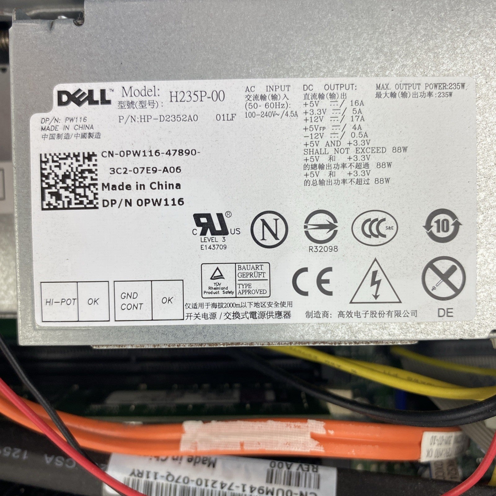 Dell Optiplex 780 SFF Intel Core 2 Duo E8400 3.0GHz 4GB RAM No HDD No OS