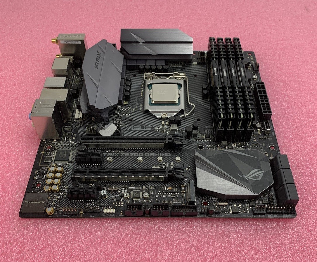 ASUS Strix Z270G Gamming Motherboard Intel Core i7-6700K 4GHz 16GB RAM w/ Shield