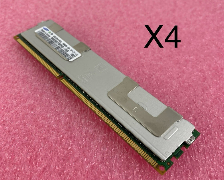 Samsung 4GB DDR3L PC3L-10600R M393B5170FHD Server Memory RAM - Lot of 4