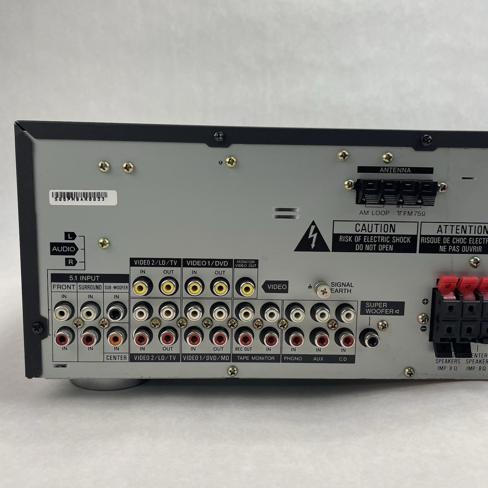 Aiwa AV-D35U 5.1Ch AV Stereo Receiver Only Tested No Remote8