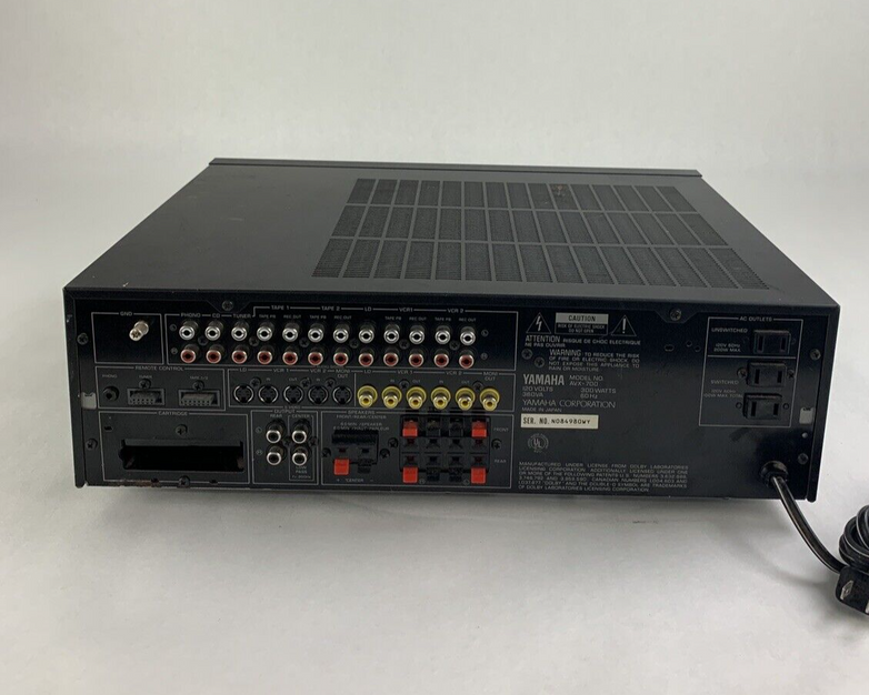 Yamaha AVX-700 Natural Sound Stereo Amplifier Parts and Repair