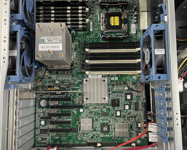 HP Prolient ML350 G6 1x Xeon E5606 2.13 GHz 32 GB RAM No HDD/GPU