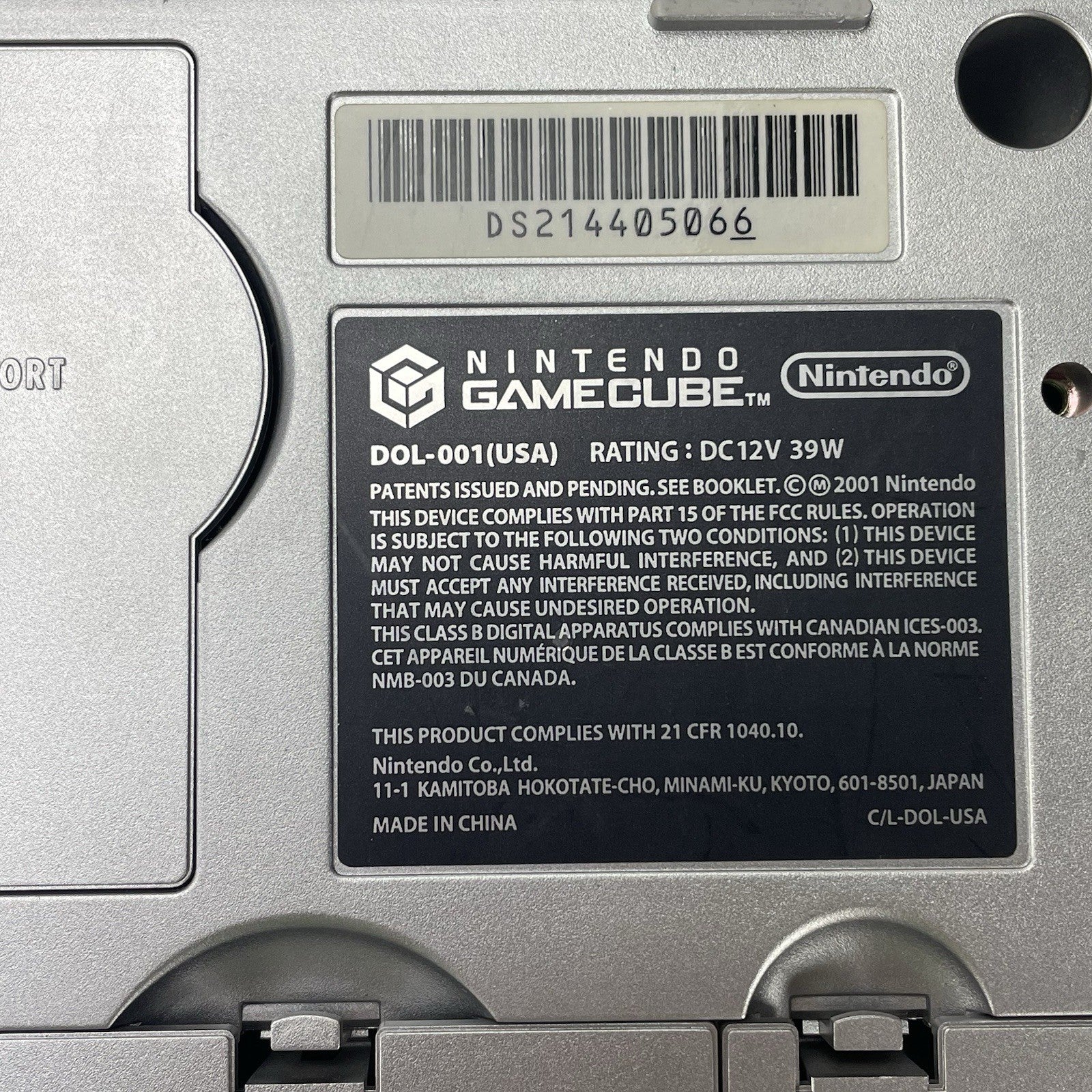 Nintendo DOL-001 GameCube Console Only Tested Won’t Read Discs9