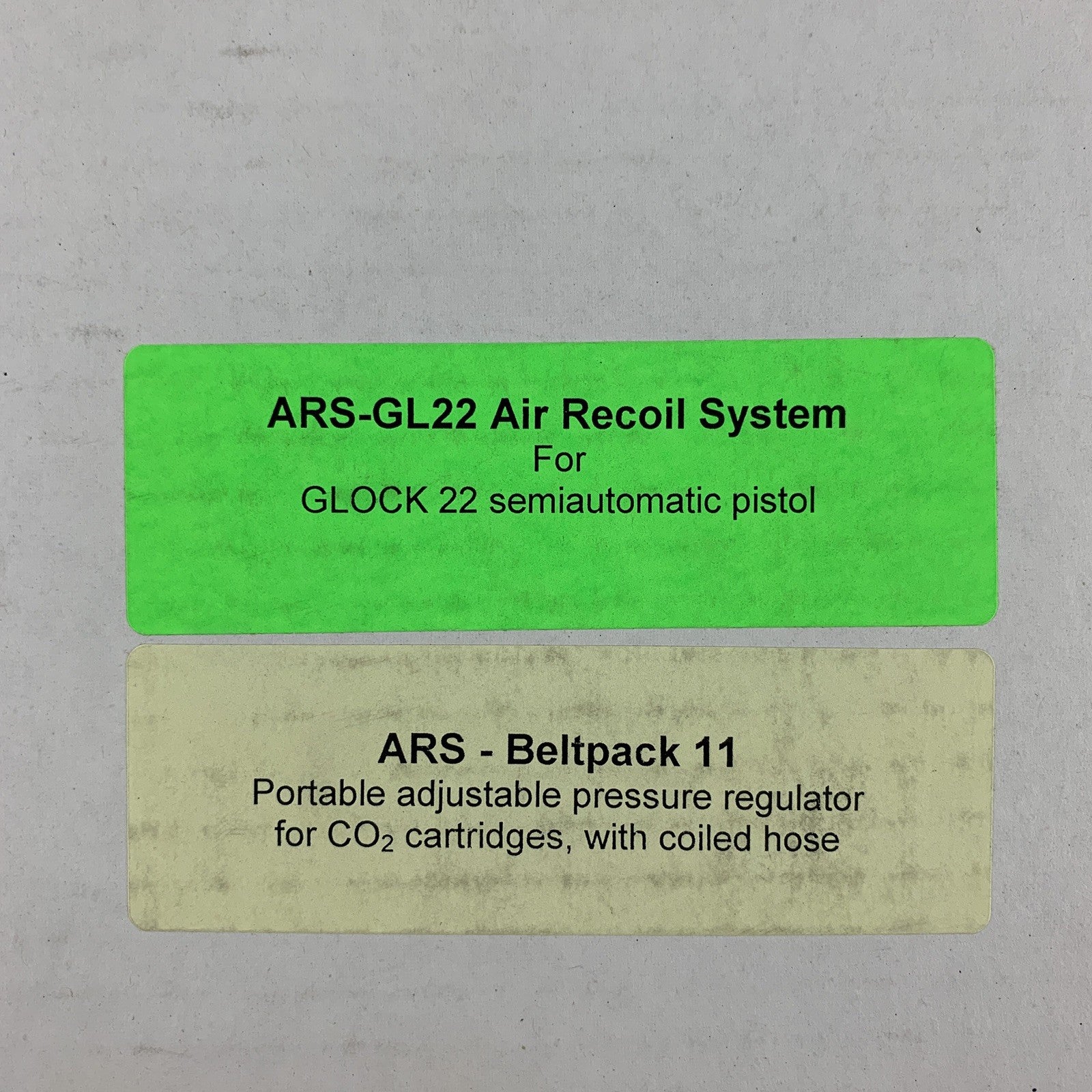 Dvorak Glock 22 ARS-GL22 Air Recoil System Untested ARS - Beltpack 11
