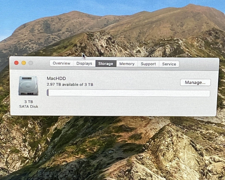 Apple A1419 iMac 2013 27" 3.2GHz Core i5 16GB RAM 3TB HDD os10.15.7