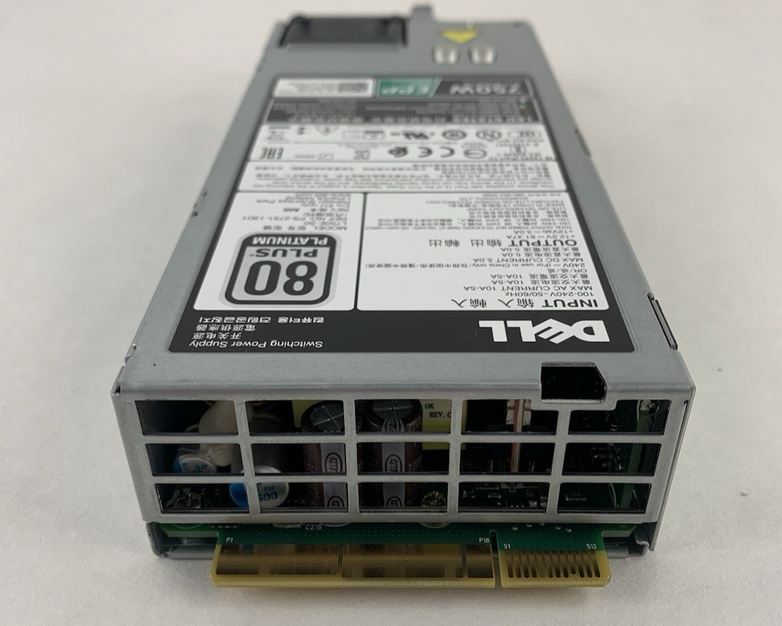 Dell L750E-S0 HTRH4 750W Power Supply for PowerEdge R630 Tested Lot of 2x