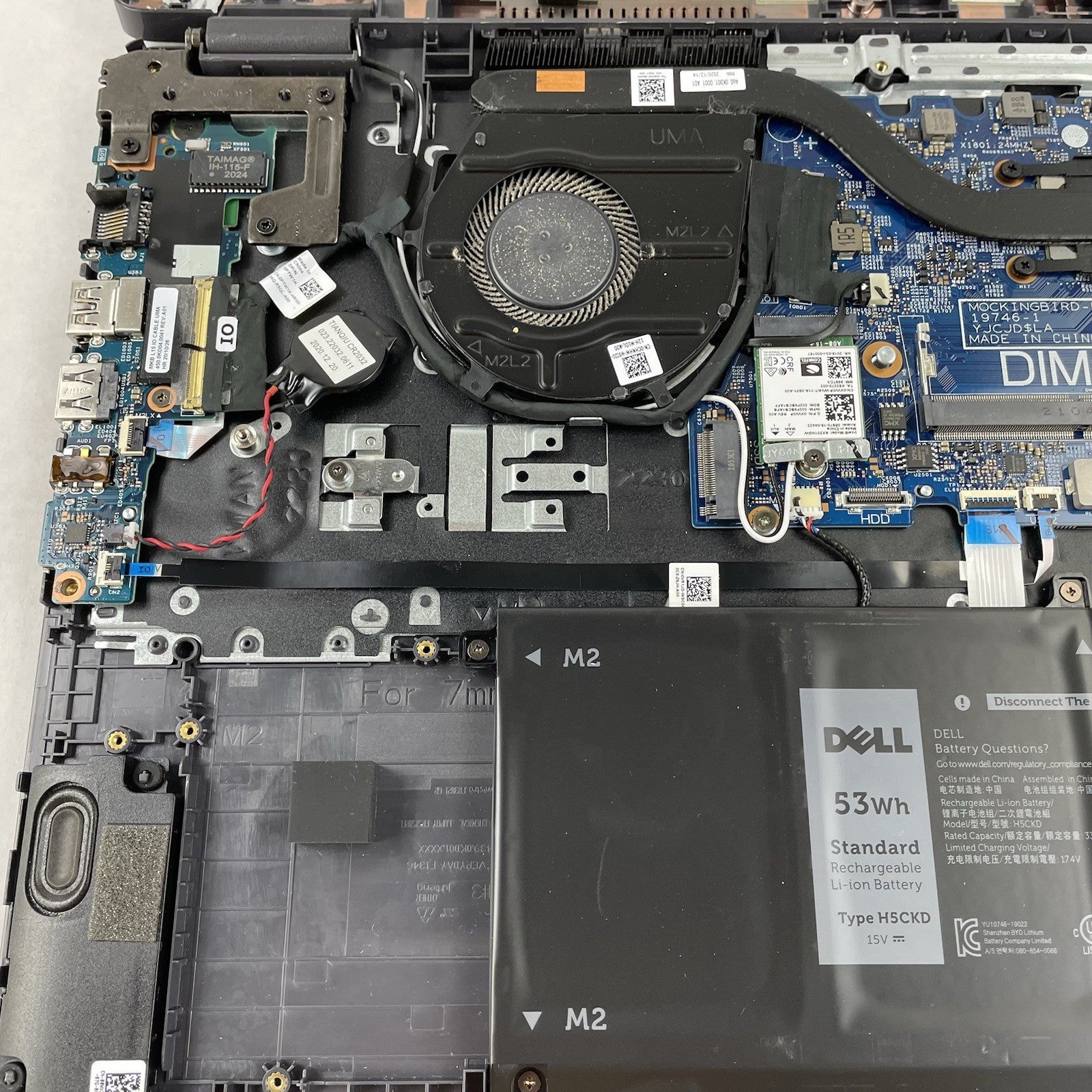 Dell Latitude 3510 15.6" i7-10210U 1.60 GHz 8 GB RAM No SSD/OS/AC17