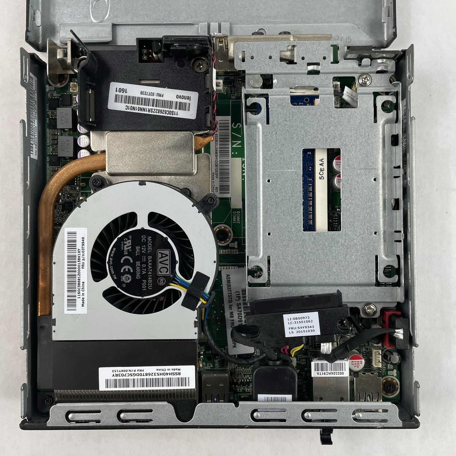 Lenovo ThinkCentre M83 Micro i5-4570TE 2.70 GHz 4 GB RAM No SSD/OS/AC12