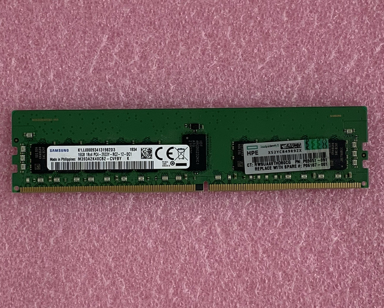 Samsung M393A2K40CB2-CVFBY 16 GB PC4-2933Y-R 1Rx4 DDR4 ECC Server Memory RAM