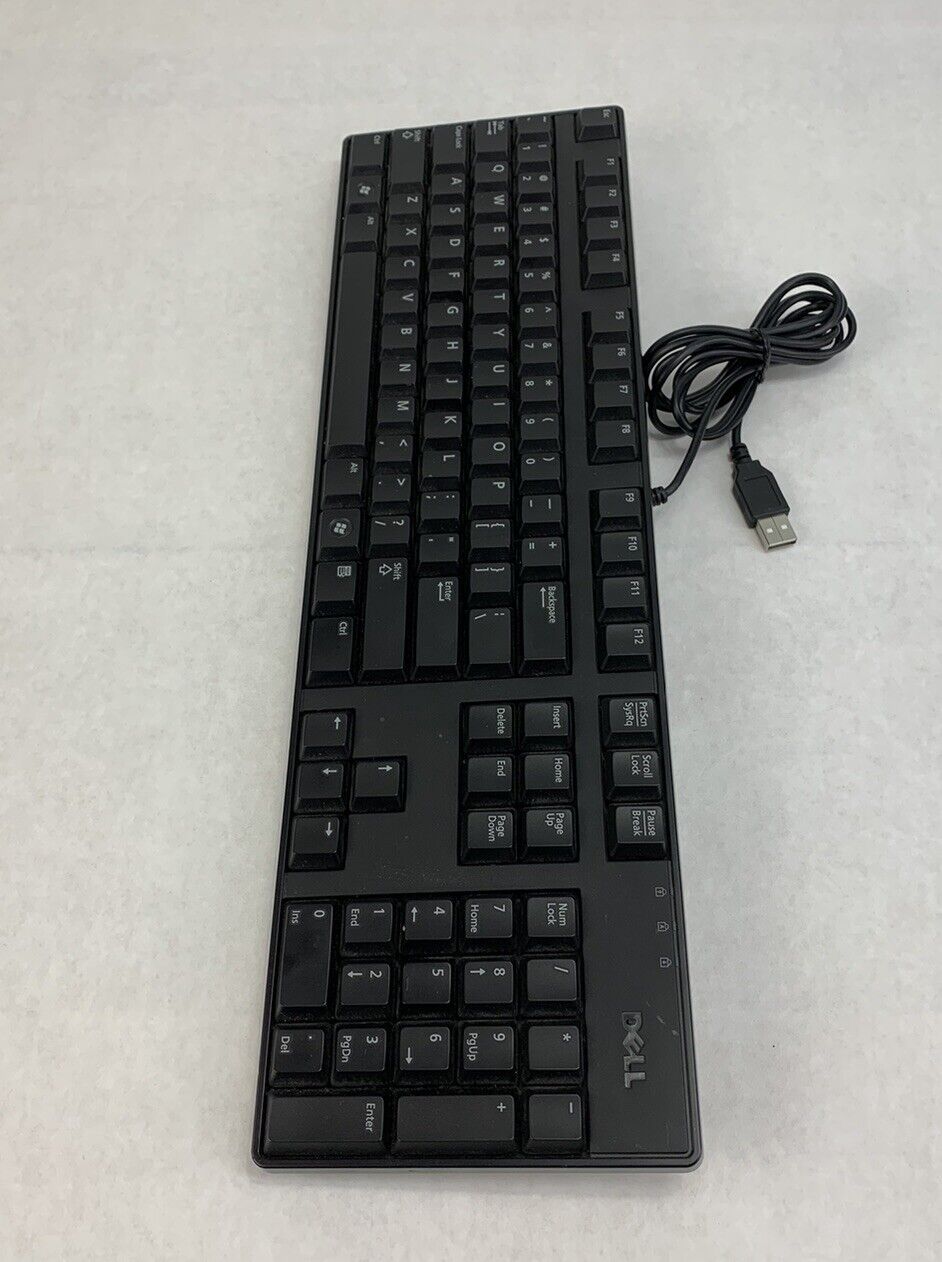 Dell KB1421 Wired USB Keyboard (Lot of 3)