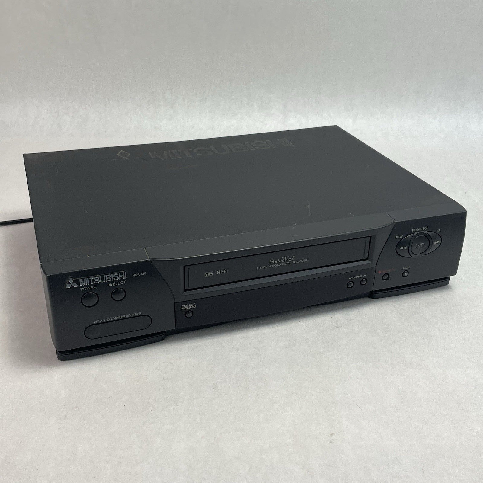 Mitsubishi HS-U430 VCR VHS Hi-Fi Stereo Recorder0