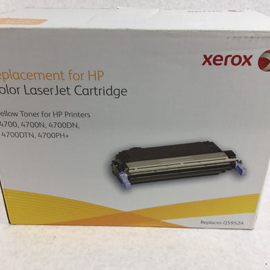 Xerox Replacement Yellow Toner Cartridge for HP 4700  Q5952A  13,100 page yield
