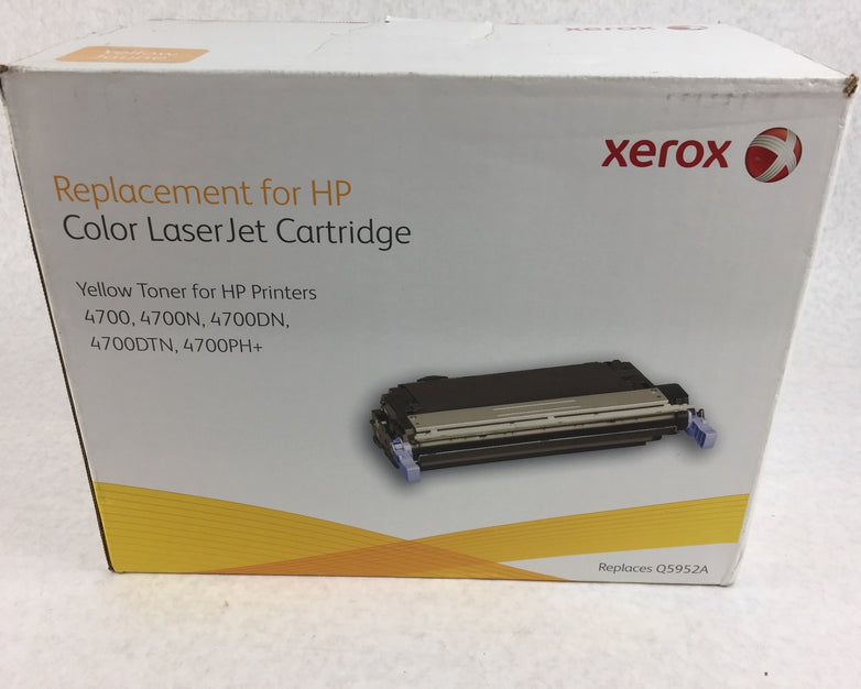 Xerox Replacement Yellow Toner Cartridge for HP 4700  Q5952A  13,100 page yield
