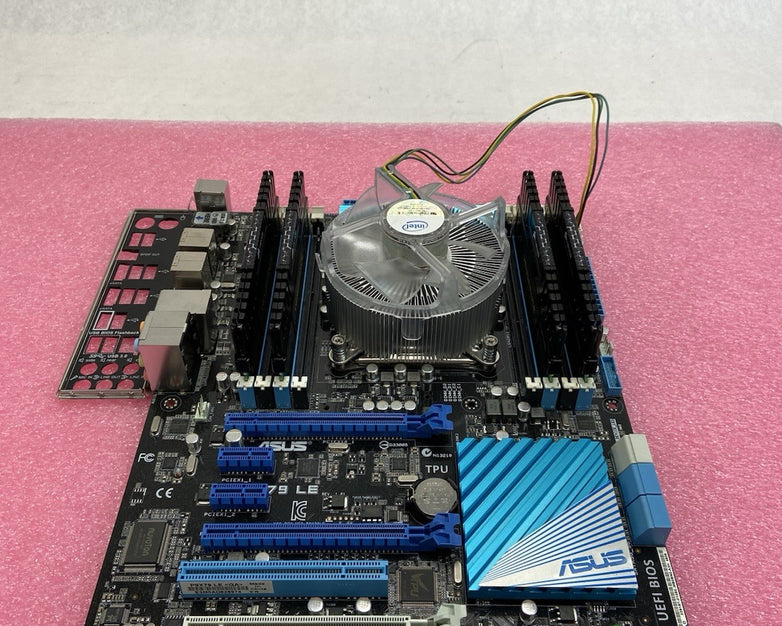 Asus P9X79 Motherboard Intel Core i7-4820K 3.7GHz 16GB RAM w/IO