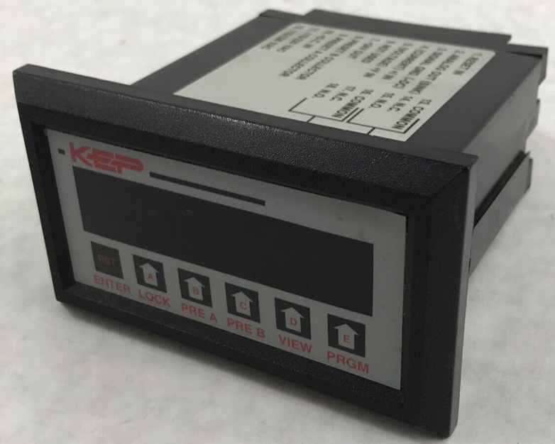 KEP INT69TAS2A Intellect-69 Ratemeter Totalizer 100 VAC 12-24VDC Square Law