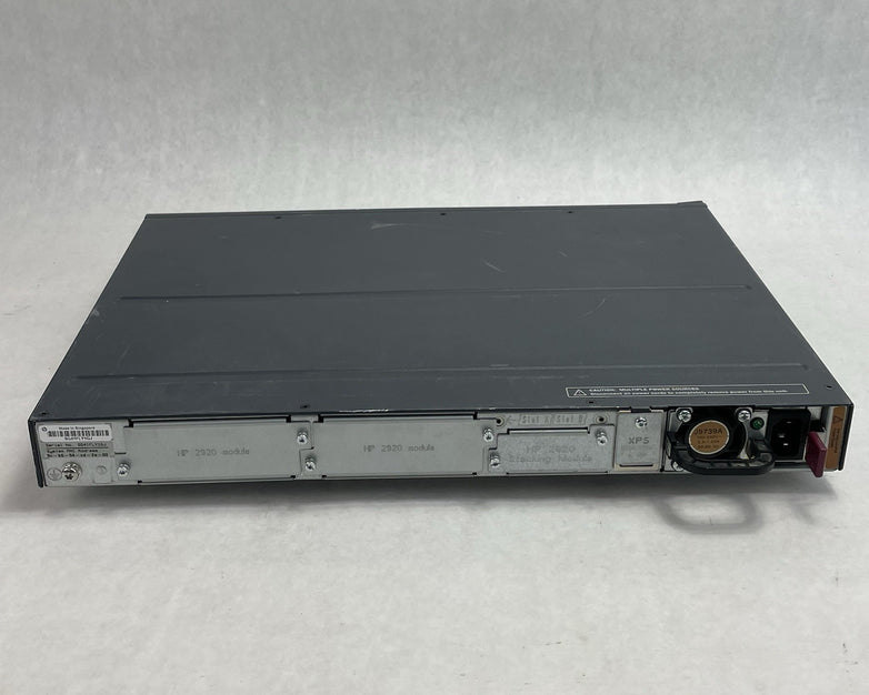 HP 2920-48G J9728A 48-Port Layer 3 Managed Gigabit Switch Tested & Reset