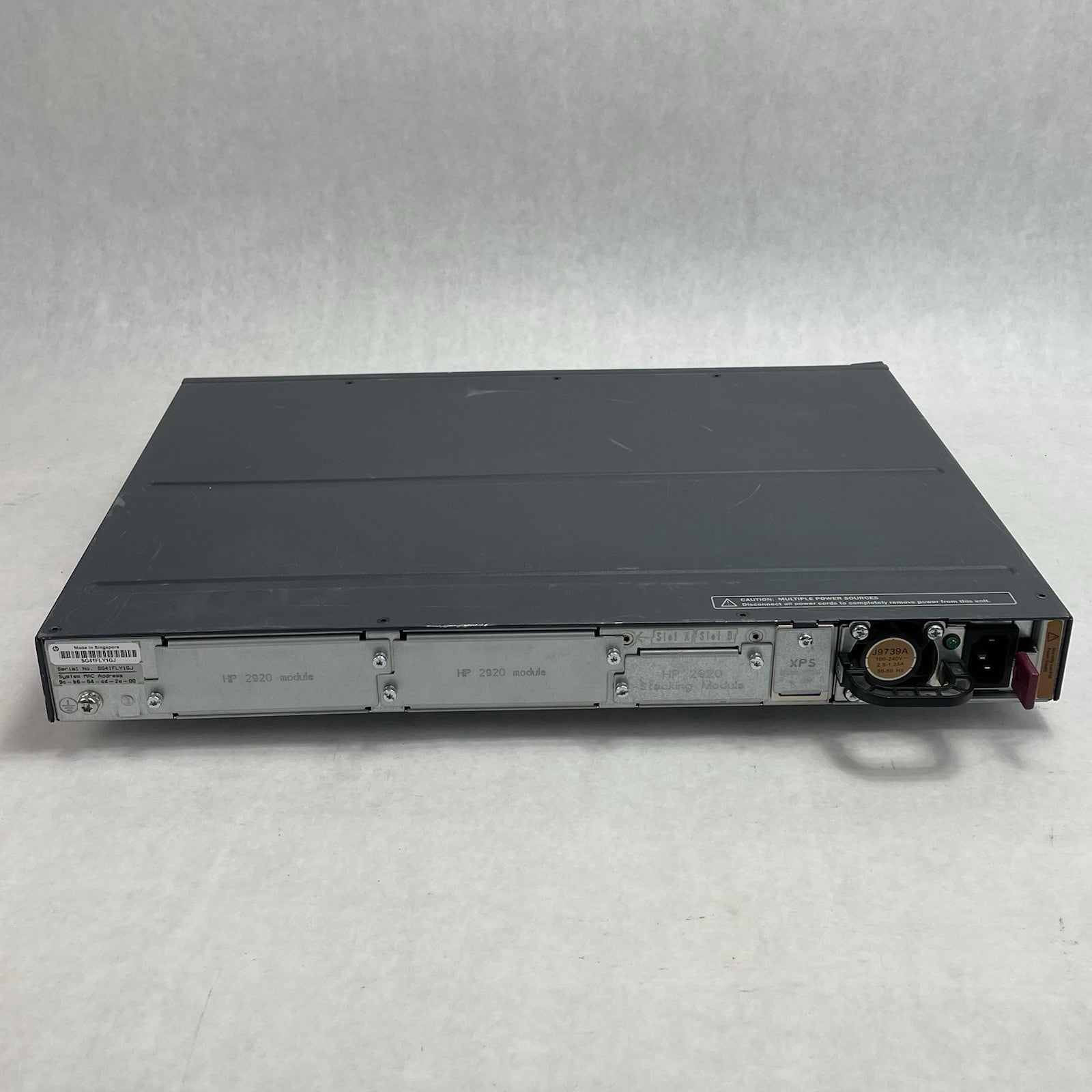 HP 2920-48G J9728A 48-Port Layer 3 Managed Gigabit Switch Tested & Reset9