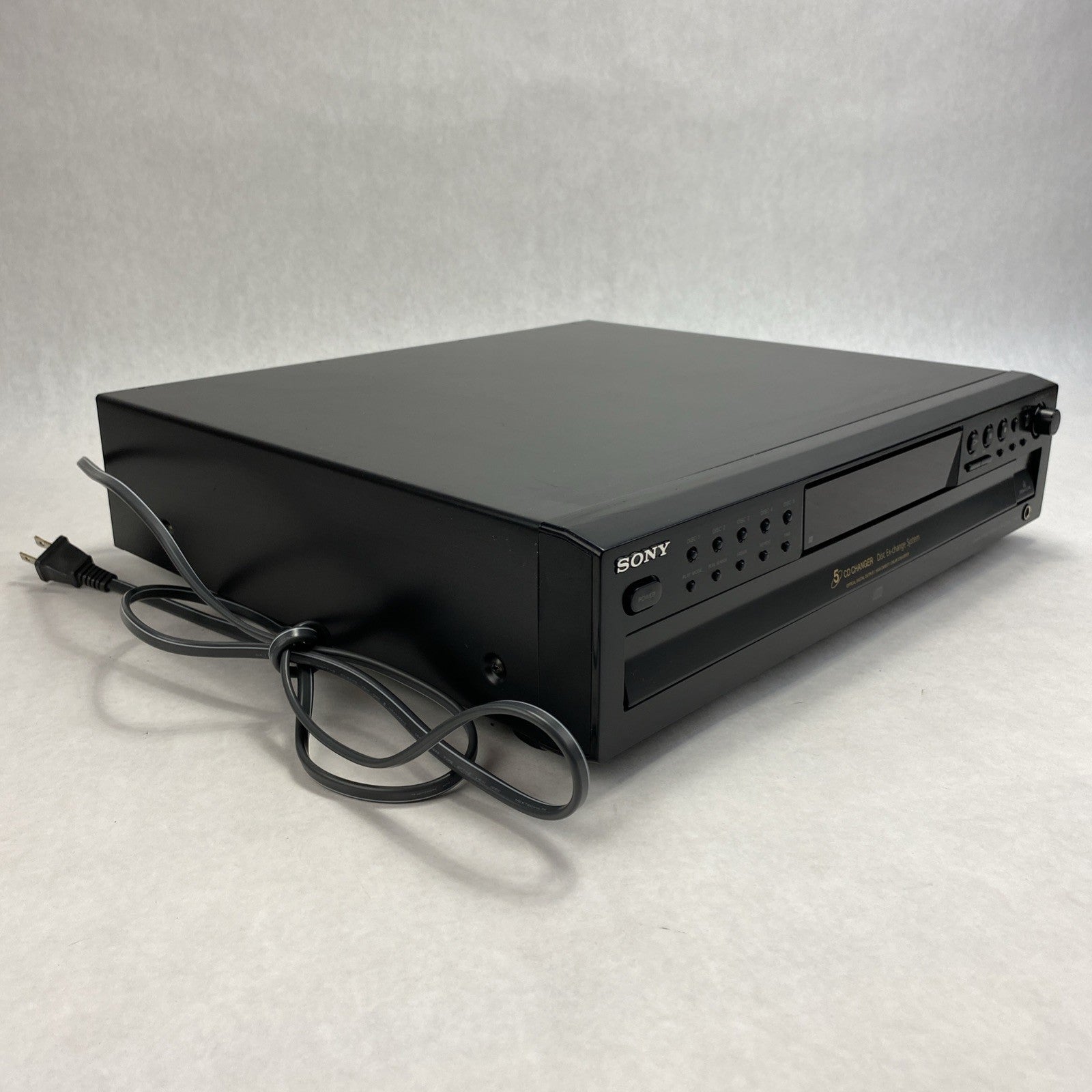 Sony CDP-CE375 5 Disc Ex-Change System/Player With Remote - Tested0