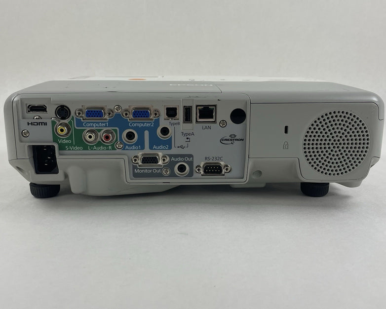 Epson H382F LCD Lamp Projector No Lamp No Remote- Parts or Repair