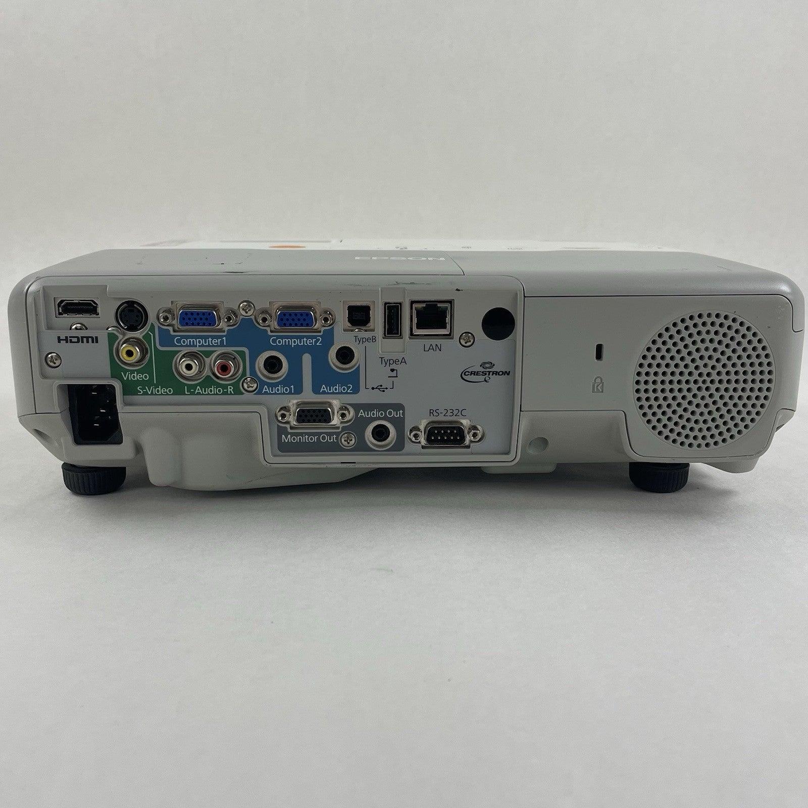 Epson H382F LCD Lamp Projector No Lamp No Remote- Parts or Repair