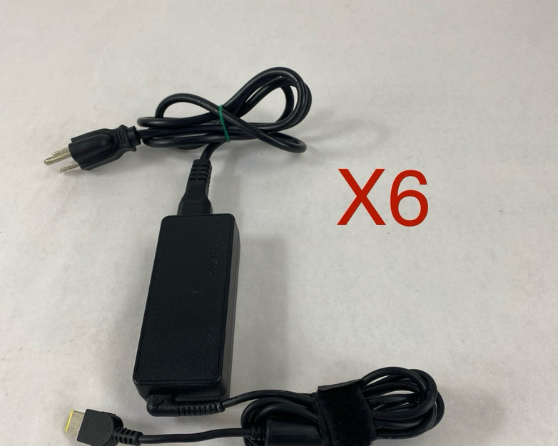 Lenovo ADP-65FD B 65W AC Adapter Yellow Tip Lot of 6