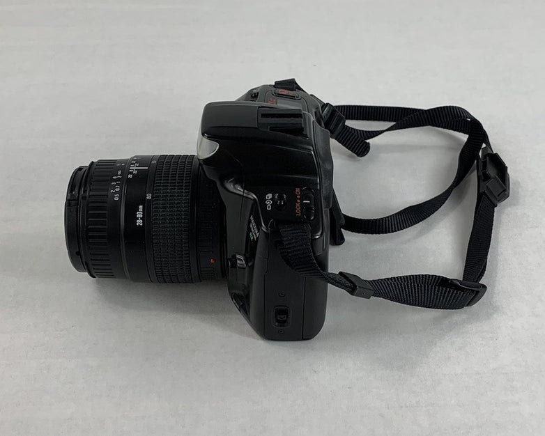 Minolta MAXXUM 330si RZ Camera w/ Quantaray MX AF 1:3.5-5.6 f=28-80mm Lens