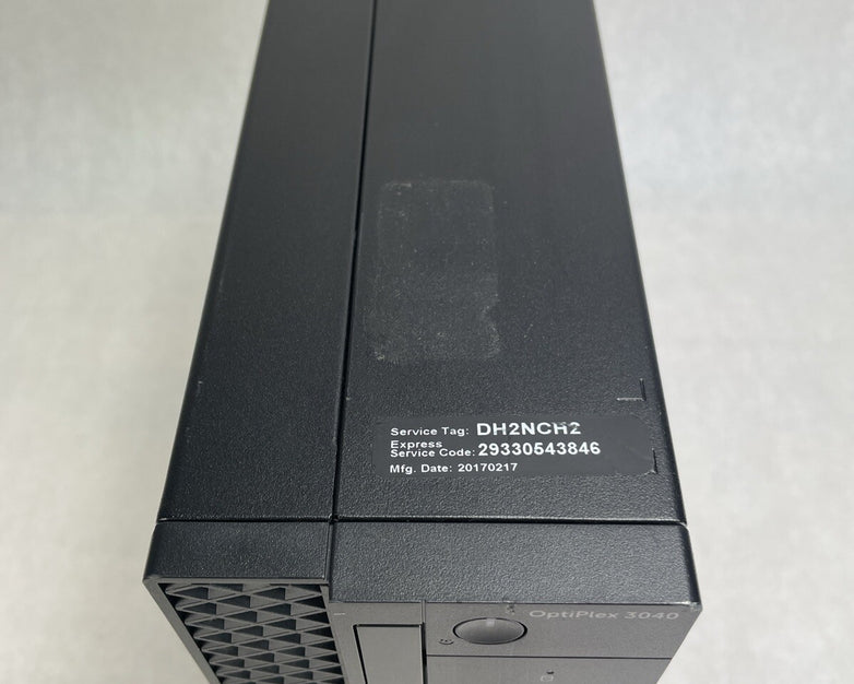 Dell Optiplex 3040 SFF Intel Core i3-6100 3.7GHz 8GB RAM No HDD No OS