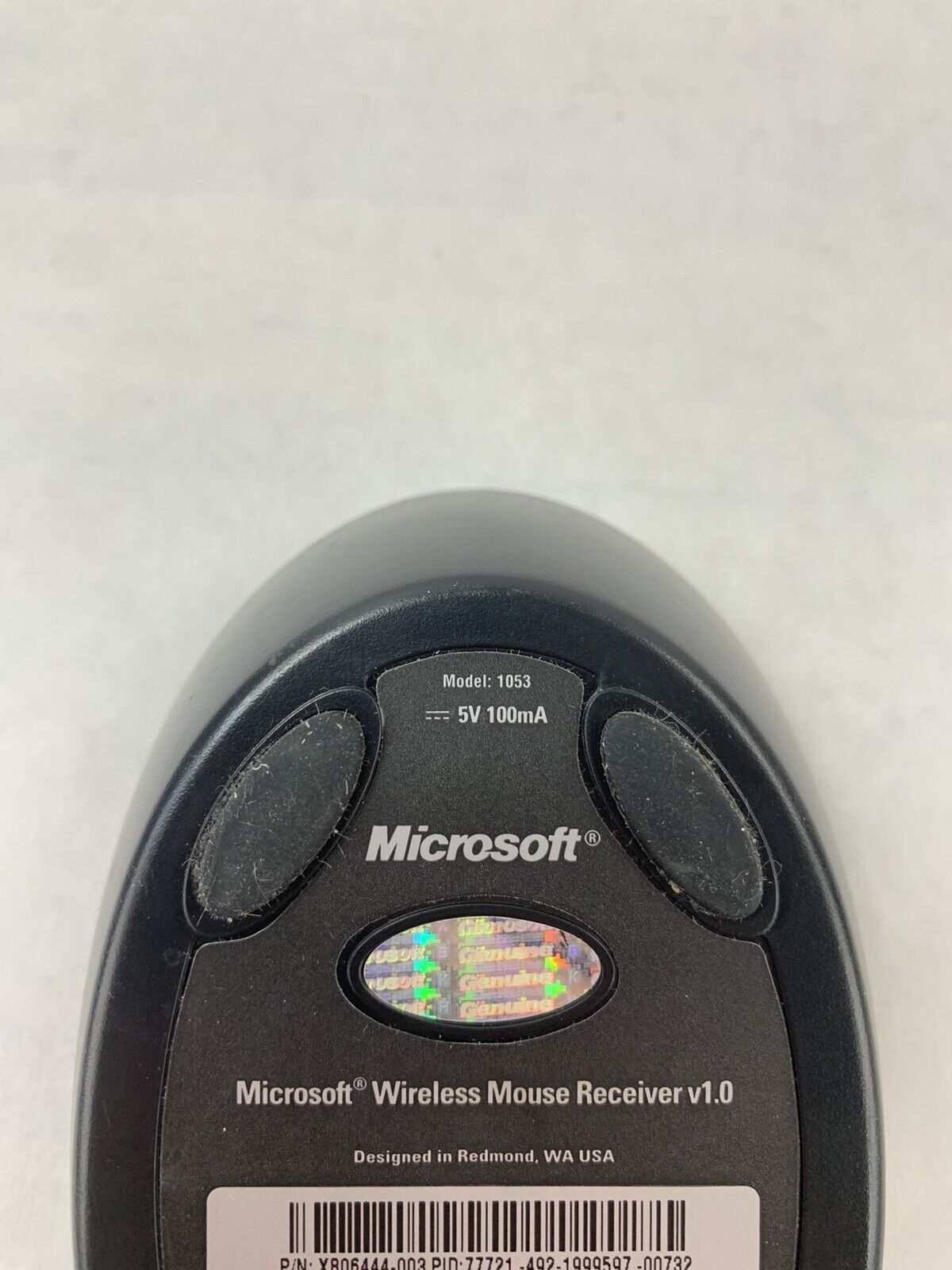 Microsoft 1053 Wireless Mouse Receiver 1.0 (Lot of 3)
