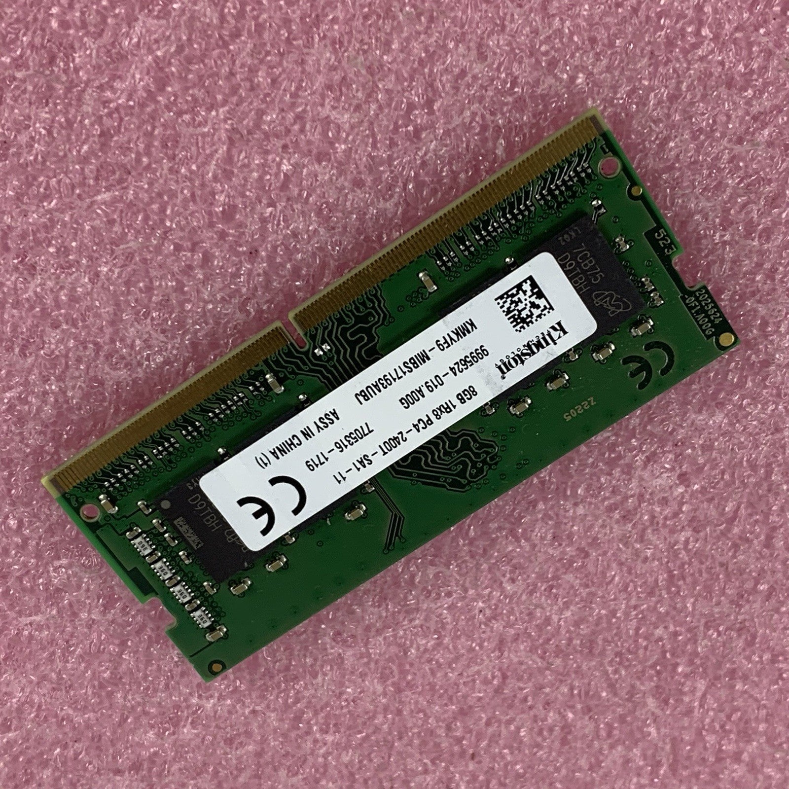 Kingston 9995624-019.A00G 8 GB PC4-2400T SODIMM Laptop Memory Ram0