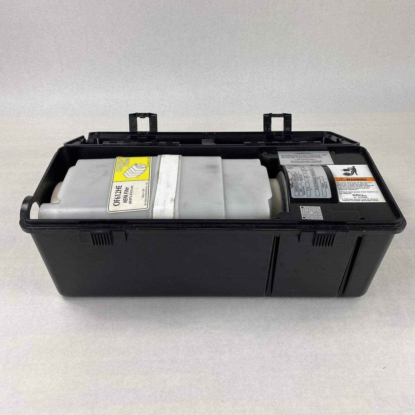 3M Model 497 Portable Electronics Service Vacuum No Power Cord No Attachments