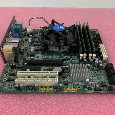 DFI PT330 Motherboard Intel Core i3-550 3.2GHz 8GB RAM w/ Shield