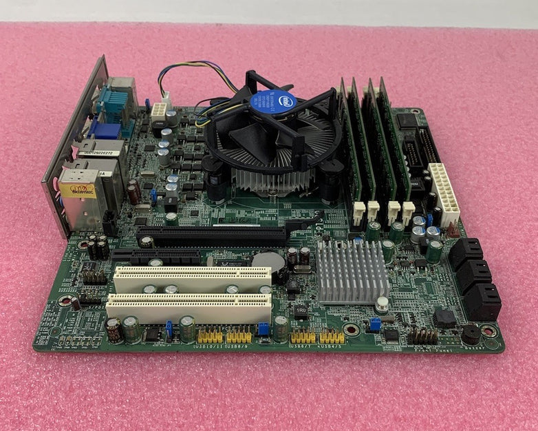 DFI PT330 Motherboard Intel Core i3-550 3.2GHz 8GB RAM w/ Shield