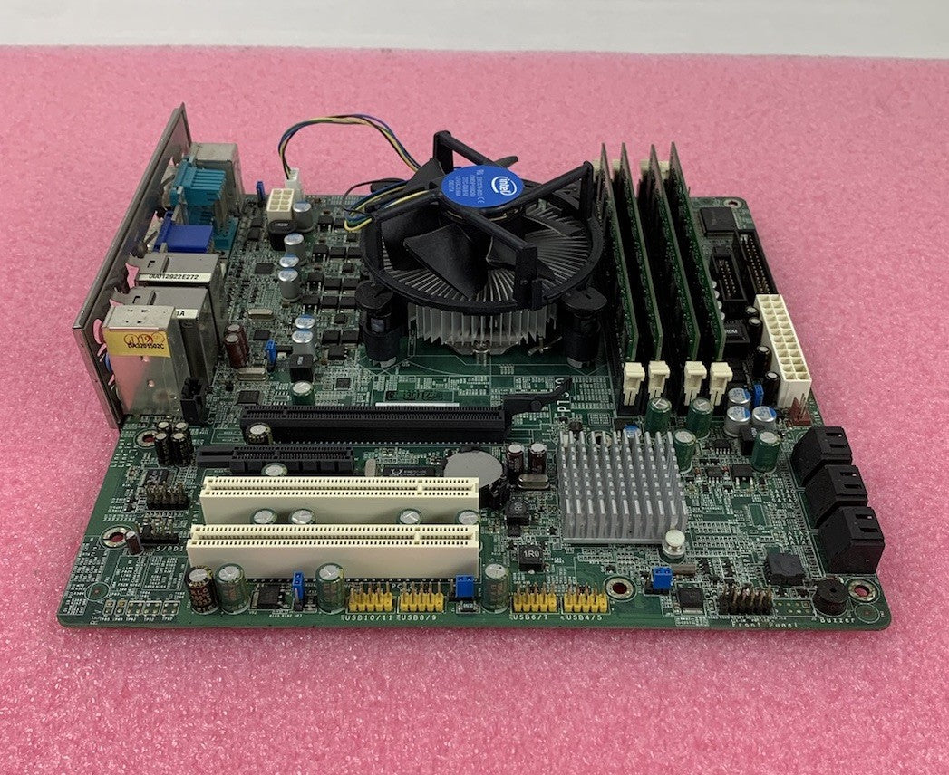 DFI PT330 Motherboard Intel Core i3-550 3.2GHz 8GB RAM w/ Shield