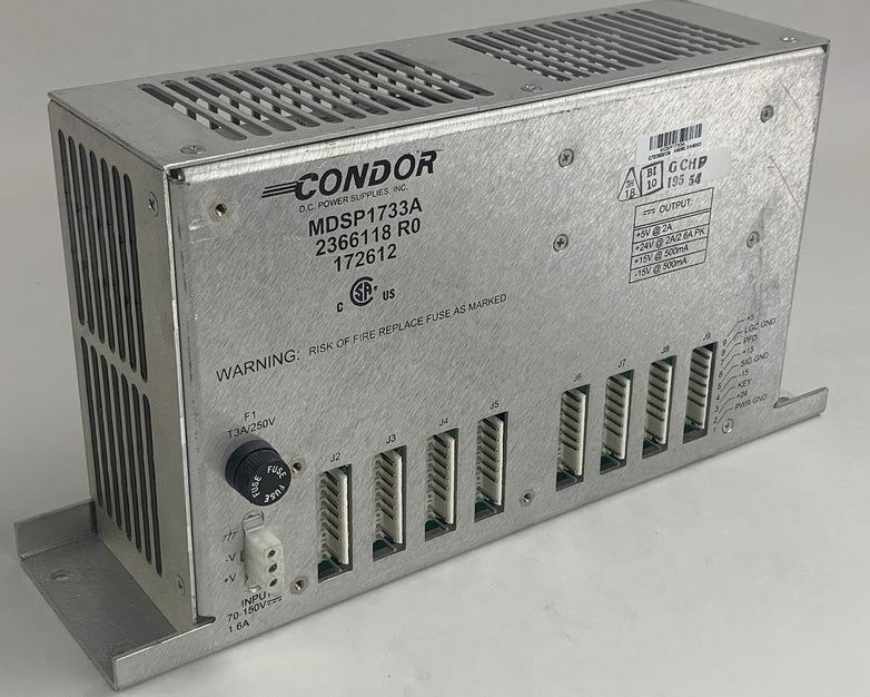 Condor MDSP1733A  DC Power Supply 2366118 GE Untested