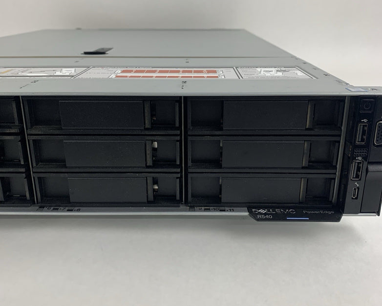 Dell EMC PowerEdge R540 Server 2x Silver 4114 2.10 GHz 64 GB RAM No HDD No OS