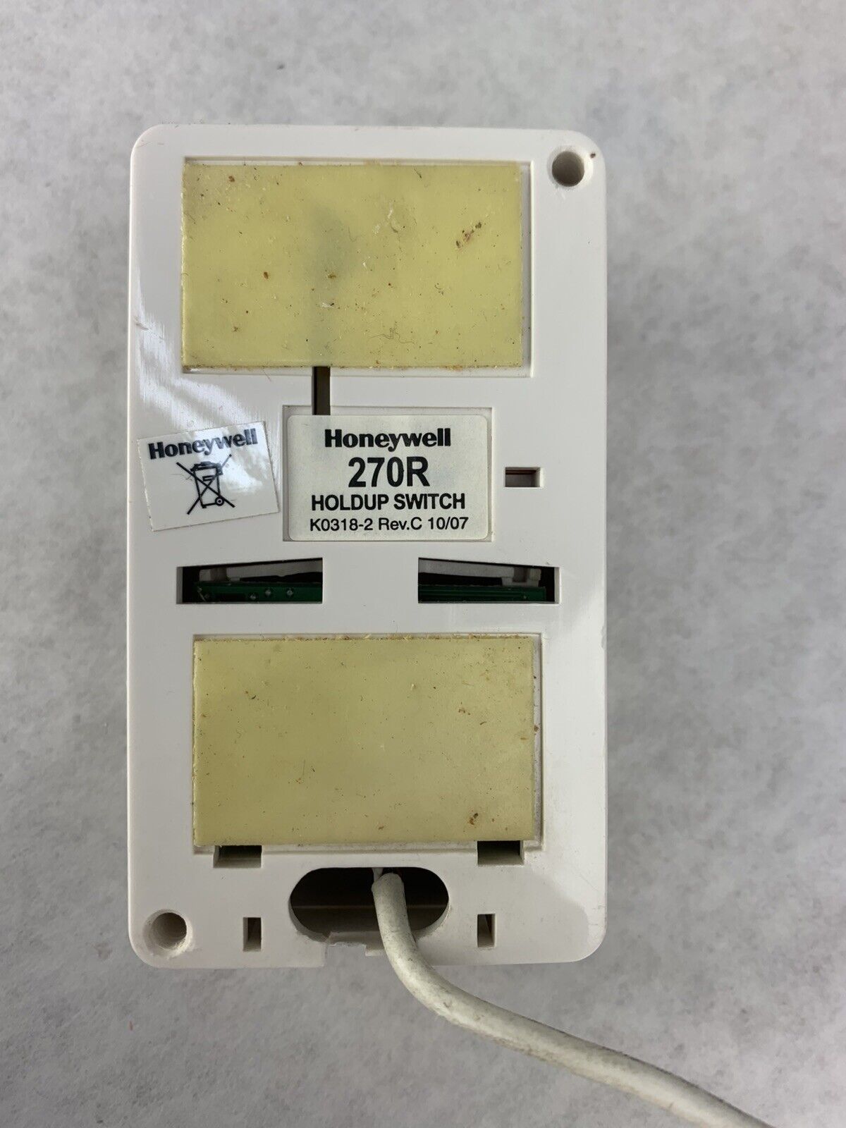 Lot of 2 Honeywell 270R Holdup Switch K0318-2 Rev C 10/07