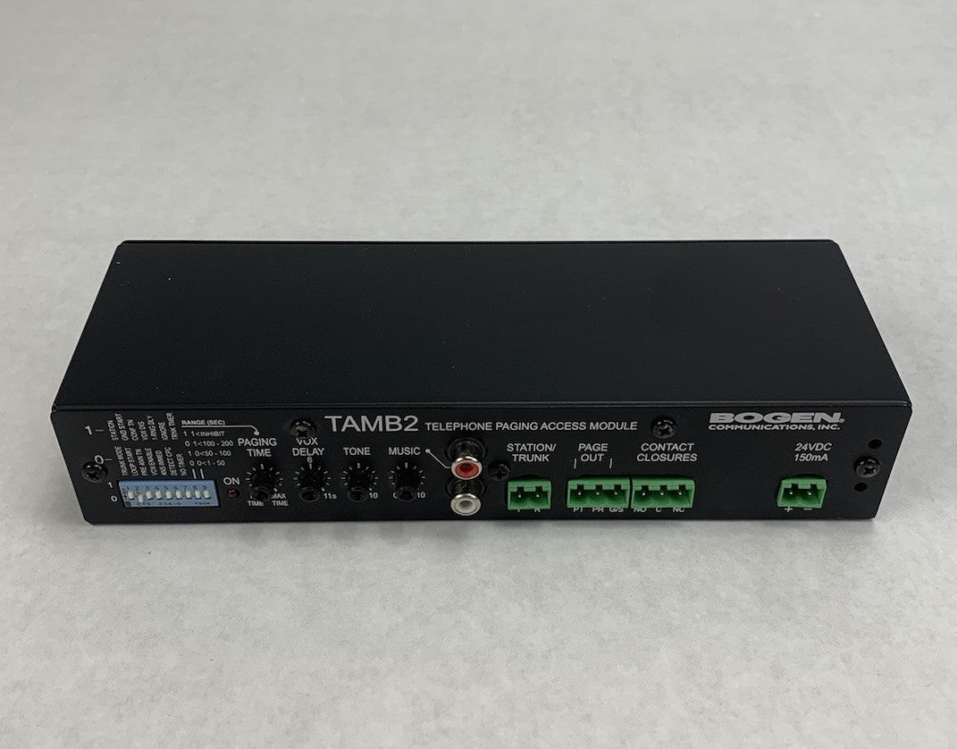 Bogen Communications TAMB2 Telephone Paging Access Module
