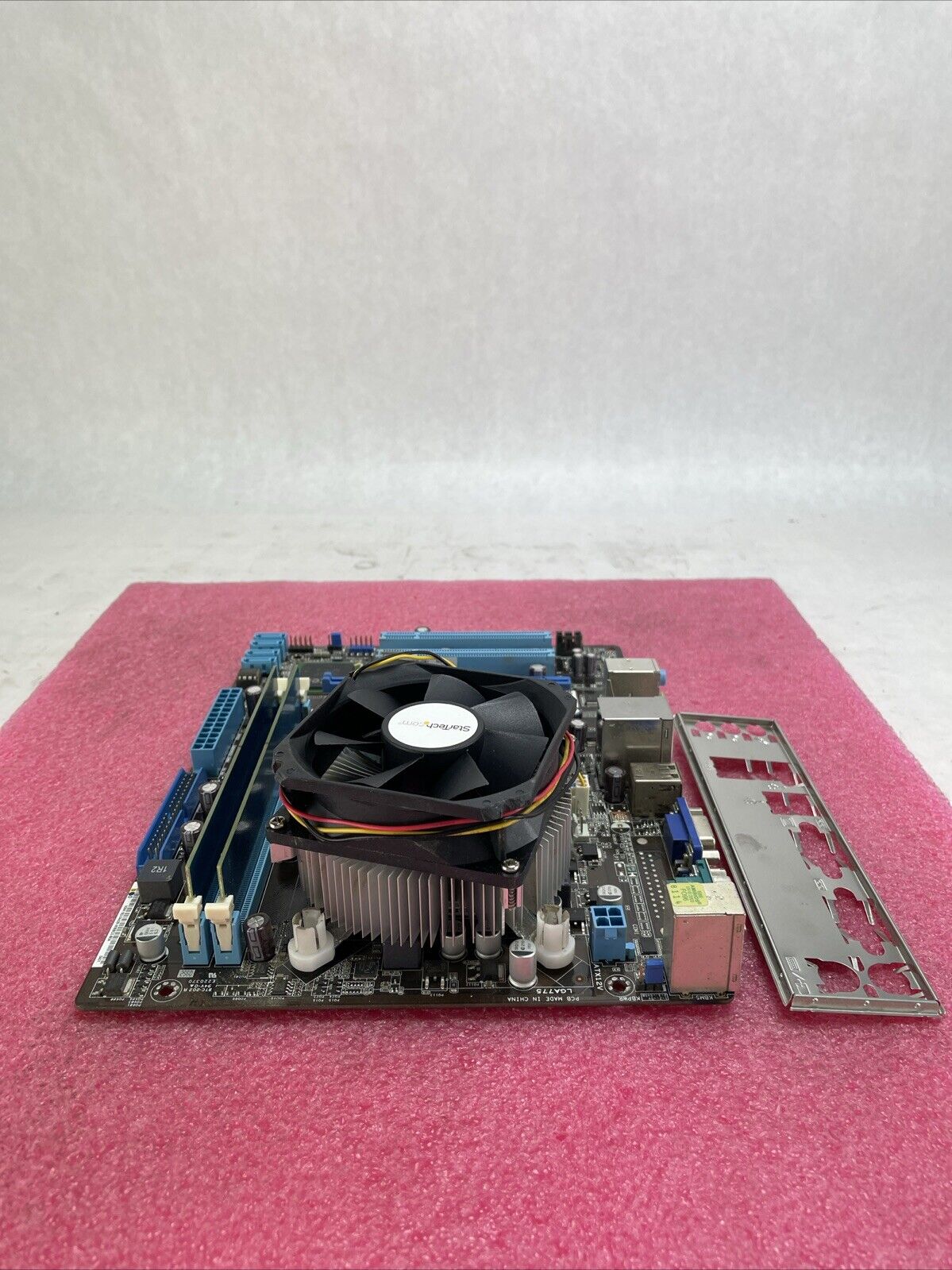 ASUS P5G41T-M Motherboard Intel Core 2 Duo E7500 2.93GHz 4GB RAM w/Shield