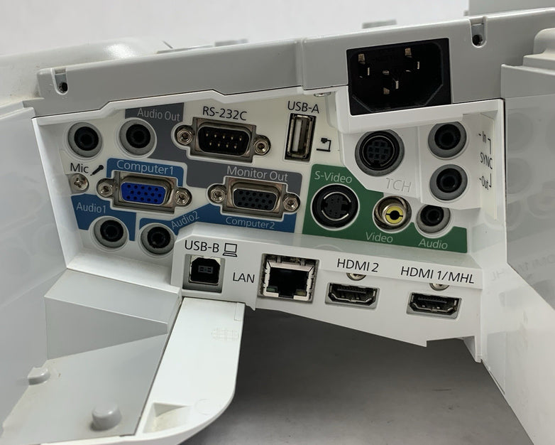 Epson H599A BrightLink 595Wi LCD Lamp Projector 635 Lamp Hours - No Remote