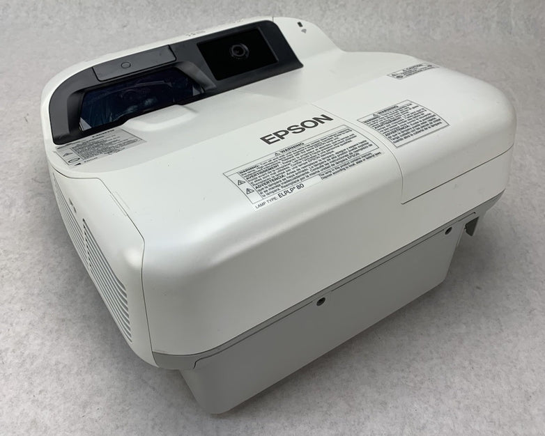 Epson H599A BrightLink 595Wi LCD Lamp Projector 814 Lamp Hours No Remote