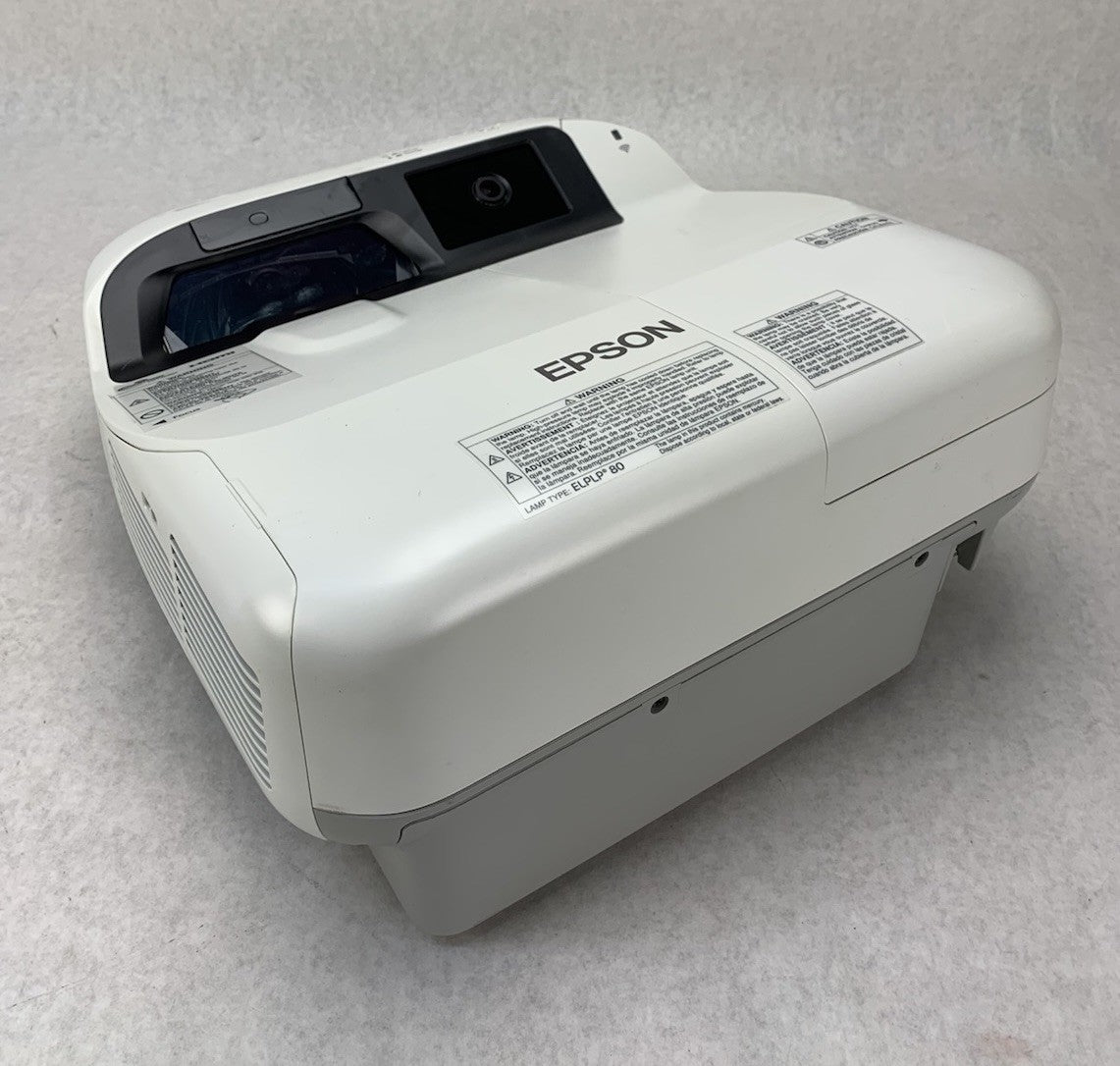 Epson H599A BrightLink 595Wi LCD Lamp Projector 814 Lamp Hours No Remote0