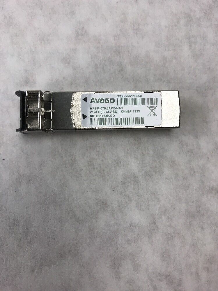 Avago AFBR-57R6APZ-NA1 4Gb SW SFP GBIC Transceiver (Lot of 3)